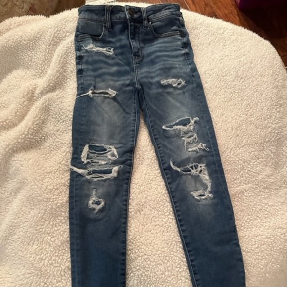 American Eagle Hi Rise Jegging Size 2 - Picture 1 of 12